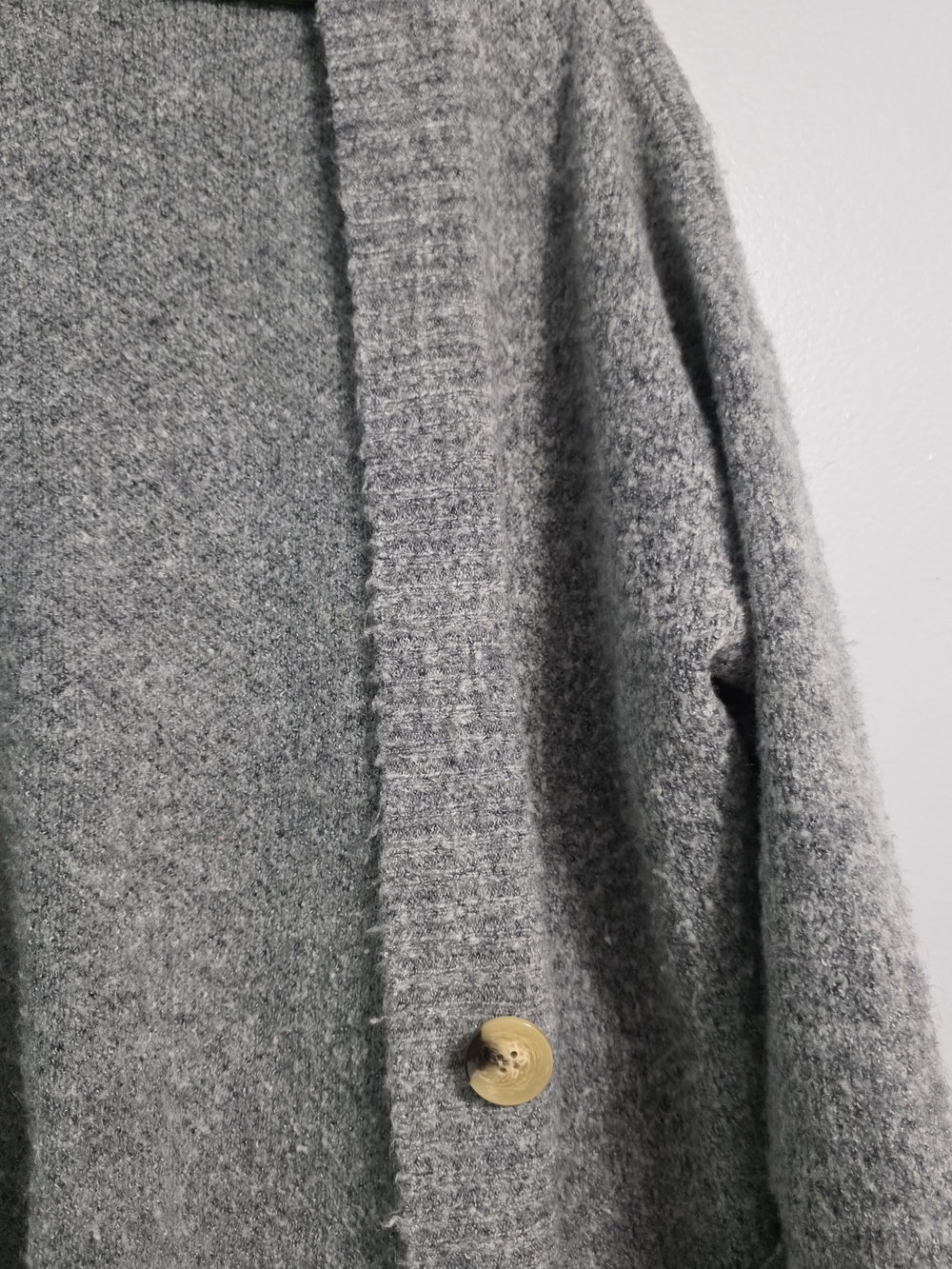 Debut Oversized Heathered Gray  Pocket Cardigan - Picture 5 of 5